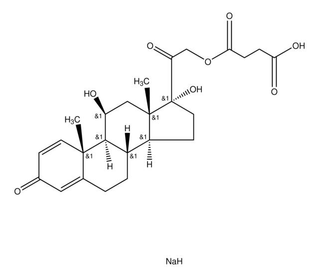 Prednisolone 21-hemisuccinate sodium salt &#8805;90%, powder