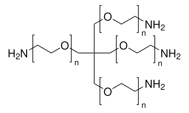 Poly(ethylenoxid), 4-armig, aminterminiert average Mn 10,000