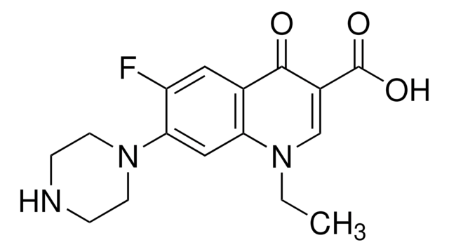 ノルフロキサシン analytical standard, &#8805;98% (TLC)