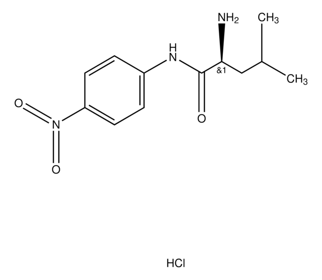 L -亮氨酸 p -硝基苯胺 盐酸盐 &#8805;98% (HPLC)