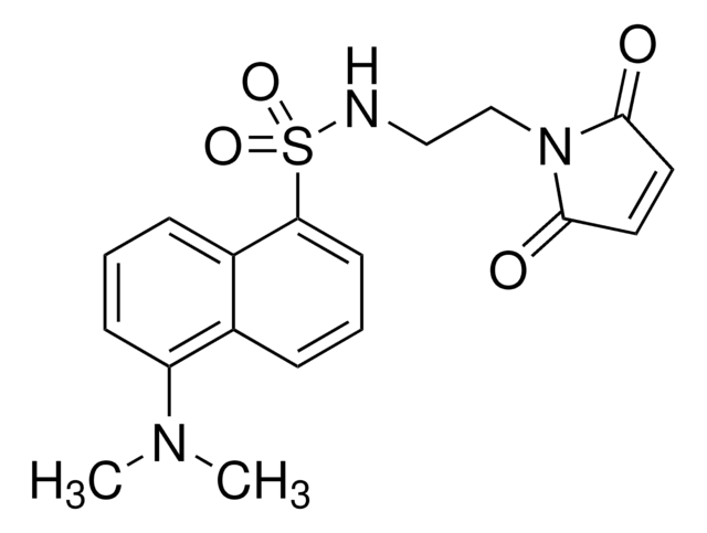 N-[2-(Dansylamino)ethyl]maleimid BioReagent, suitable for fluorescence, &#8805;99.0% (HPLC)