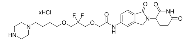 C5 Lenalidomide-difluoroPEG1-C4-piperazine Hydrochloride &#8805;95%