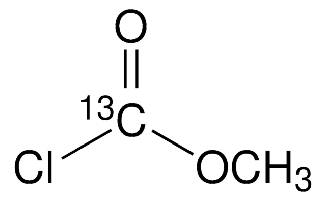 Methyl chloroformate-(carbonyl-13C) 99 atom % 13C, 85% (CP)