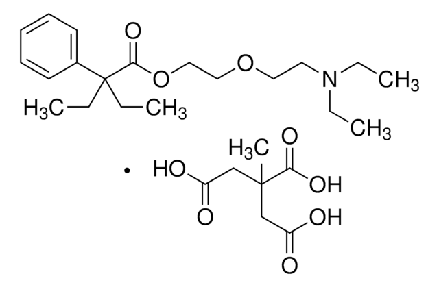 2-(2-DIETHYLAMINOETHOXY)-ETHYL 2-ETHYL-2-PHENYLBUTYRATE CITRATE AldrichCPR