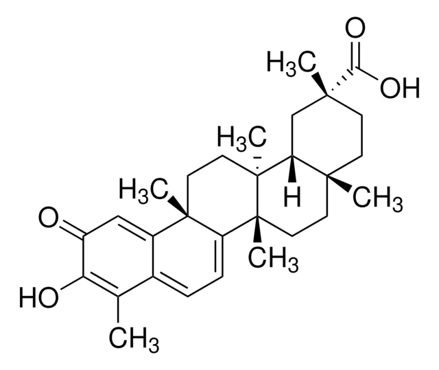 Celastrol（セラストロール） &#8805;98% (HPLC), solid