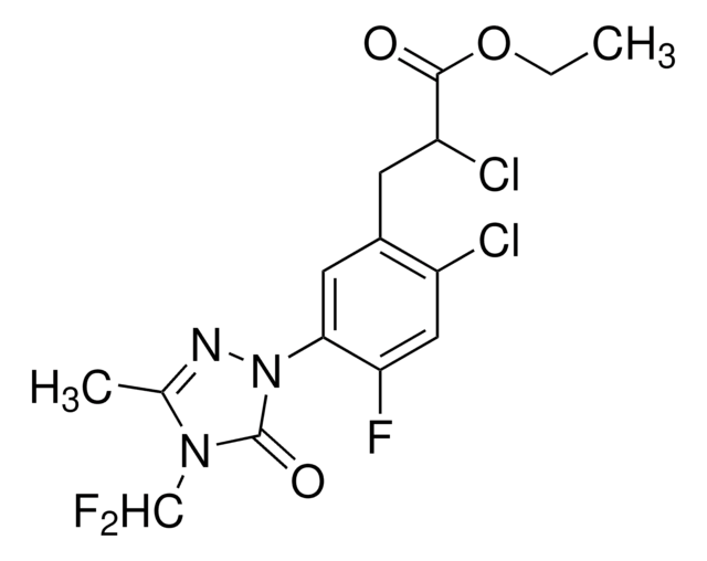 Carfentrazon-ethyl certified reference material, TraceCERT&#174;, Manufactured by: Sigma-Aldrich Production GmbH, Switzerland