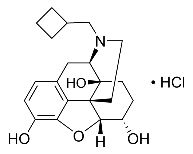 Nalbuphine hydrochloride solution 1.0&#160;mg/mL in methanol (as free base), ampule of 1&#160;mL, certified reference material, Cerilliant&#174;