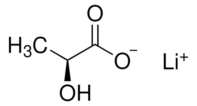 L-lactate de lithium &#8805;98% (titration)