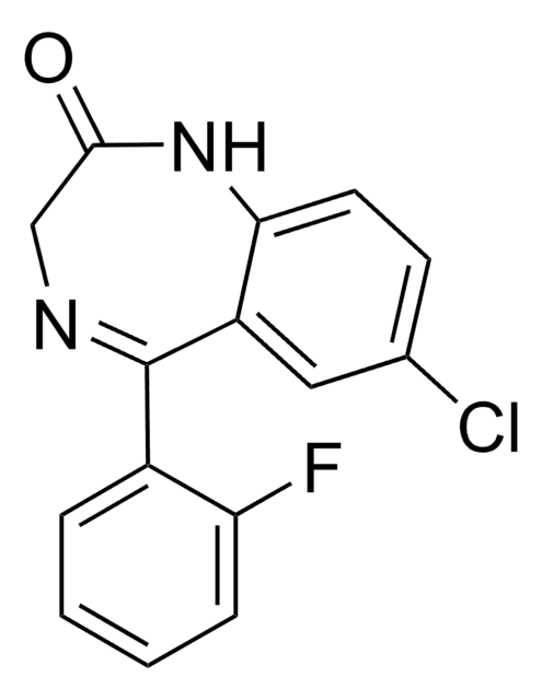 Desalkylflurazepam -Lösung 1.0&#160;mg/mL in methanol, ampule of 1&#160;mL, certified reference material, Cerilliant&#174;