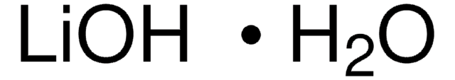 Lithium hydroxide monohydrate 99.95% trace metals basis