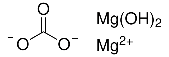 炭酸マグネシウム 塩基性 purum, light, &#8805;40% Mg (as MgO) basis, powder (light)