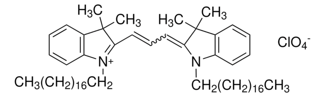 1，1&#8242;-二十八烷基-3，3，3&#8242;，3&#8242;-四甲基吲哚菁高氯酸盐 BioReagent, suitable for fluorescence, &#8805;98.0% (TLC)