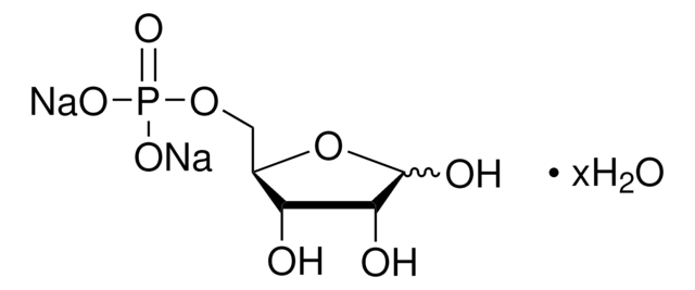 D-リボース 5-リン酸 二ナトリウム塩 水和物 &#8805;98% (TLC), powder