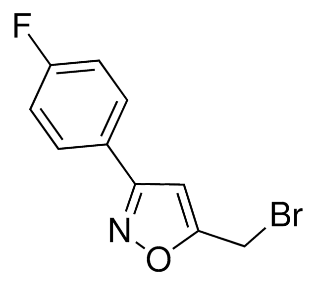 5-(Bromomethyl)-3-(4-fluorophenyl)isoxazole AldrichCPR