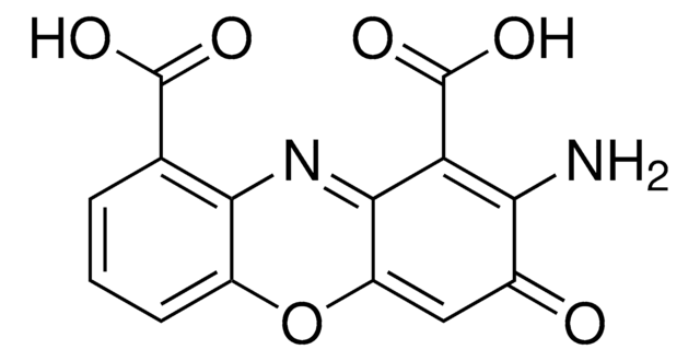 Cinnabarinic acid solution 1&#160;mg/mL in DMSO, certified reference material, ampule of 1&#160;mL, Cerilliant&#174;