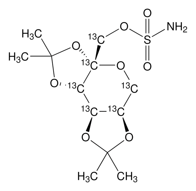 托吡酯-13C6 endotoxin tested, 99 atom % 13C, 98% (CP)