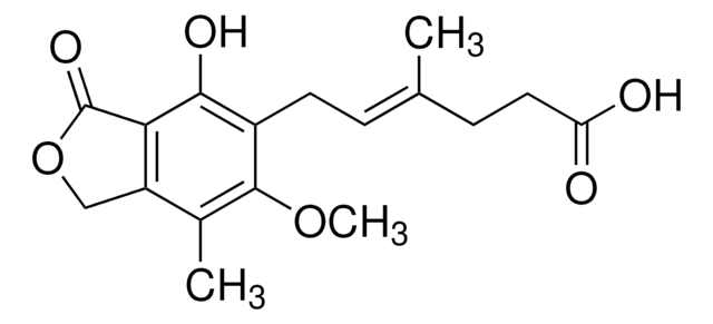 Mycophenolsäure powder, BioReagent, suitable for cell culture