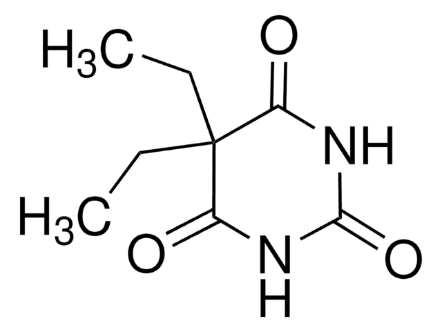 バルビタール 溶液 1.0&#160;mg/mL in methanol, certified reference material, ampule of 1&#160;mL, Cerilliant&#174;