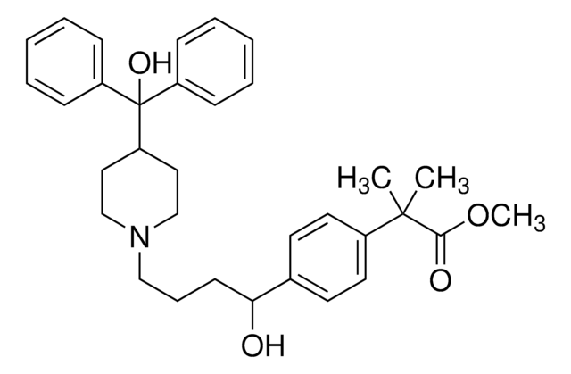 Fexofenadin-methylester certified reference material, TraceCERT&#174;, Manufactured by: Sigma-Aldrich Production GmbH, Switzerland