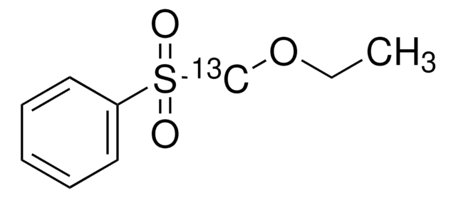 エチル(フェニルスルホニルメチル-13C)エーテル 99 atom % 13C