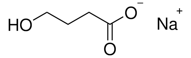 GHB Natriumsalz -Lösung 1.0&#160;mg/mL in methanol (as salt), ampule of 1&#160;mL, certified reference material, Cerilliant&#174;