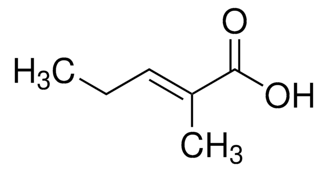 2-甲基-2-戊烯酸 &#8805;98%, FCC, FG