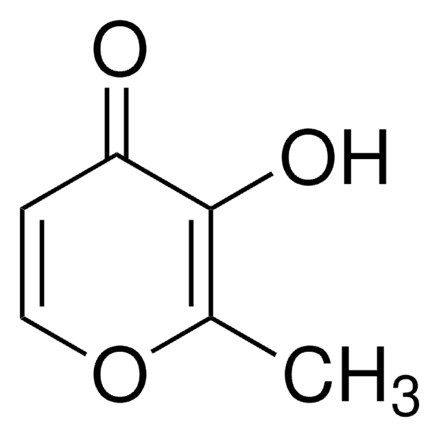 3-ヒドロキシ-2-メチル-4-ピロン pharmaceutical secondary standard, certified reference material