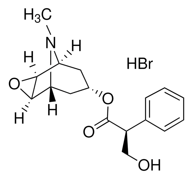 スコポラミンヒドロブロミド Pharmaceutical Secondary Standard; Certified Reference Material