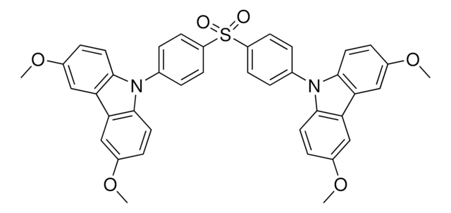 9,9&#8242;-(4,4&#8242;-Sulfonylbis(4,1-phenylene))bis(3,6-dimethoxy-9H-carbazole) &#8805;97% (HPLC)