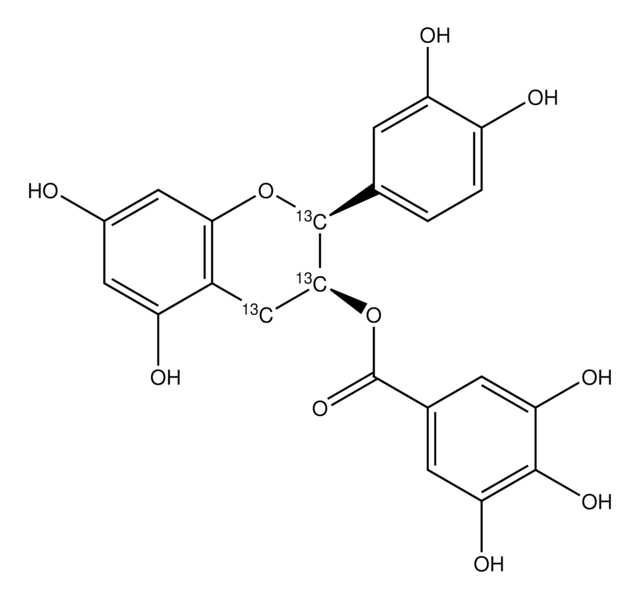 (±)-Epicatechin-2,3,4-13C3 gallate &#8805;99 atom % 13C, &#8805;97% (CP)