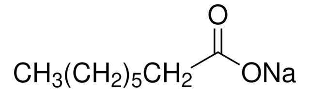 Octanoate de sodium certified reference material, TraceCERT&#174;, Manufactured by: Sigma-Aldrich Production GmbH, Switzerland