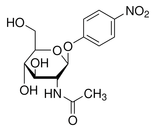 4-Nitrophenyl N-acetyl-&#946;-D-glucosaminide &#8805;99% (TLC)