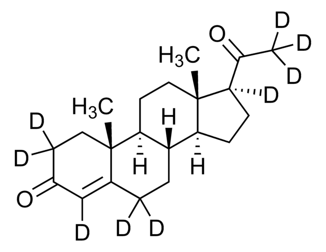 Progesterone-2,2,4,6,6,17&#945;,21,21,21-d9 98 atom % D, 98% (CP)