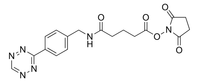 2,5-Dioxo-1-pyrrolidinyl 5-[4-(1,2,4,5-tetrazin-3-yl)benzylamino]-5-oxopentanoate &#8805;90%