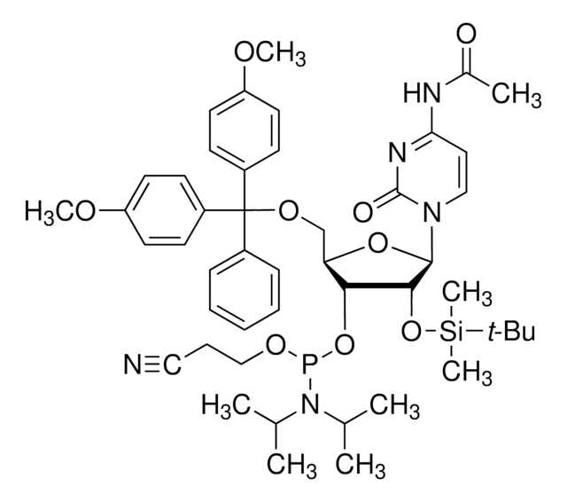 DMT-2&#8242;O-TBDMS-rC(ac)-Phosphoramidit configured for ABI