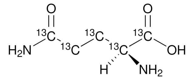 L-グルタミン-13C5 98 atom % 13C, 95% (CP)