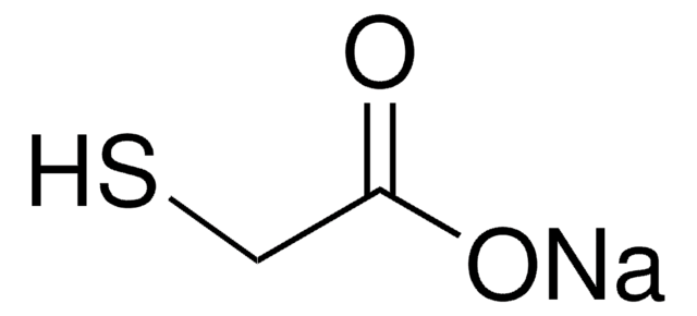 Thioglycolate de sodium &#8805;96.5% (iodometric)