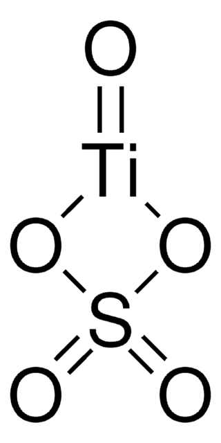 チタン(IV)オキシスルファート 溶液 ~15&#160;wt. % in dilute sulfuric acid, 99.99% trace metals basis