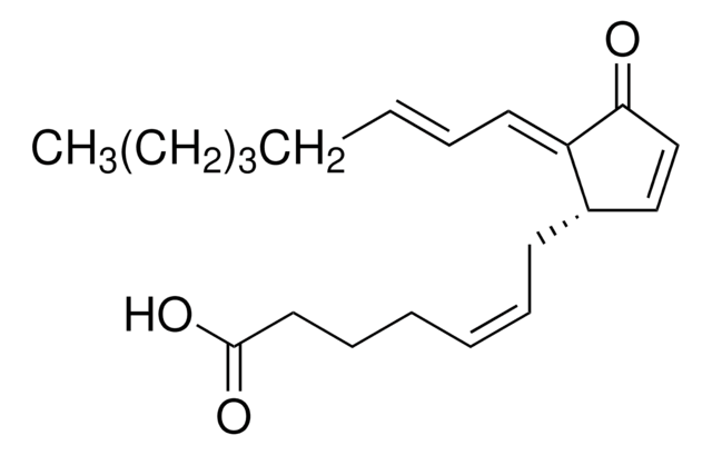 15-デオキシ-&#916;12,14-プロスタグランジンJ2 &#8805;95% (HPLC), 1&#160;mg/mL in methyl acetate