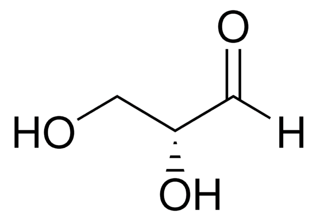 D -(+)-甘油醛 &#8805;98.0% (HPLC)