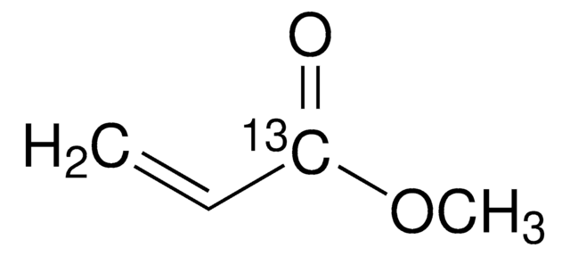 Methyl acrylate-1-13C 99 atom % 13C, 98% (CP), contains hydroquinone as stabilizer