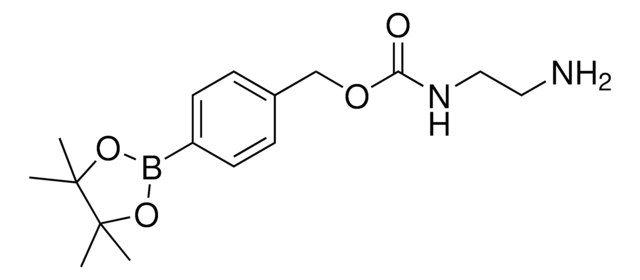 4-(4,4,5,5-Tetramethyl-1,3,2-dioxaborolan-2-yl)benzyl (2-aminoethyl)carbamate &#8805;95%