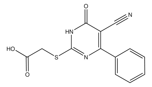 [(5-Cyano-6-oxo-4-phenyl-1,6-dihydropyrimidin-2-yl)thio]acetic acid