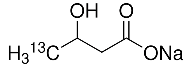 Sodium DL-3-hydroxybutyrate-4-13C 99 atom % 13C