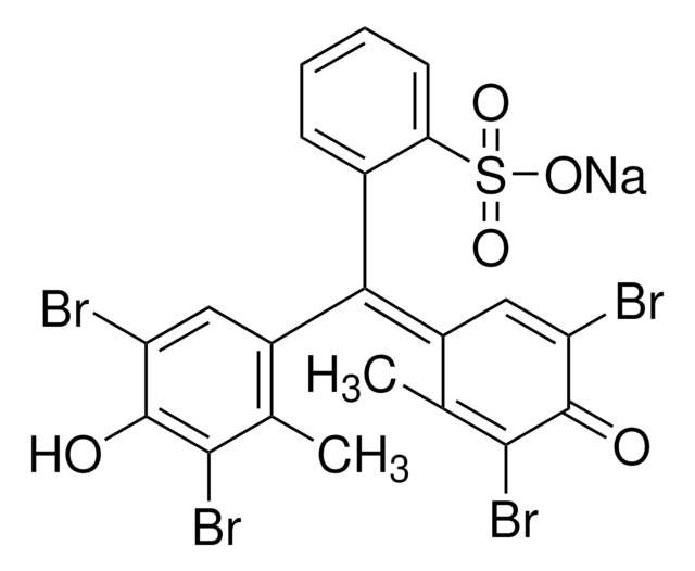 Bromkresolgrün ACS reagent, 90% (HPLC), Dye content 90&#160;%