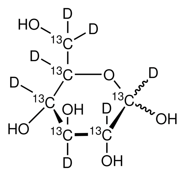 D-グルコース-13C6,1,2,3,4,5,6,6-d7 99 atom % 13C, 77 atom % D, 99% (CP)