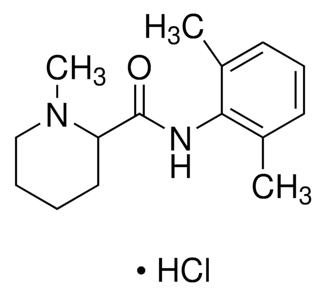 Mepivacaine hydrochloride Pharmaceutical Secondary Standard; Certified Reference Material