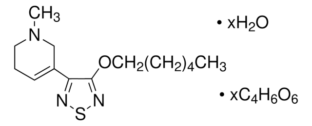 Xanomeline L-tartrate hydrate &#8805;98% (HPLC)