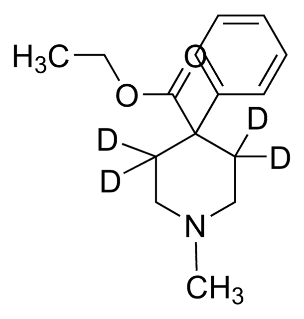 Meperidine-D4 solution 100&#160;&#956;g/mL in methanol, ampule of 1&#160;mL, certified reference material, Cerilliant&#174;