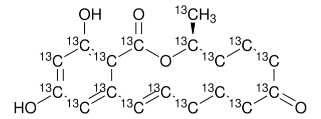 Zearalenone-13C18 ~25&#160;&#956;g/mL in acetonitrile, analytical standard